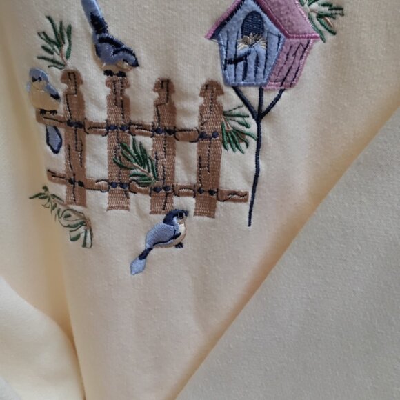 Shenanigan Ladies Embroidered 1X Sweater Shirt - Picture 2 of 6